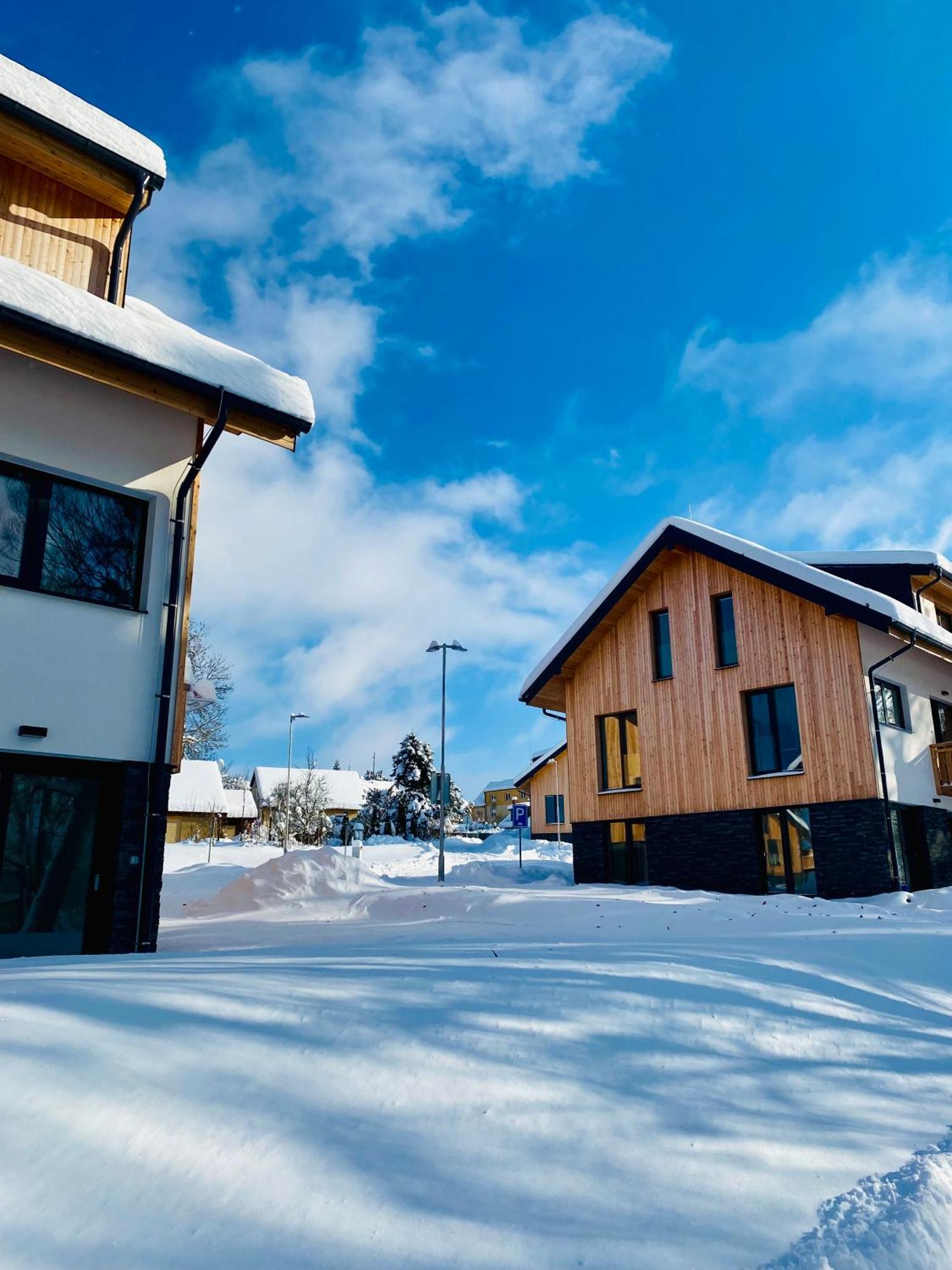 Apartman Na Brehu Lipna Černá v Pošumaví エクステリア 写真